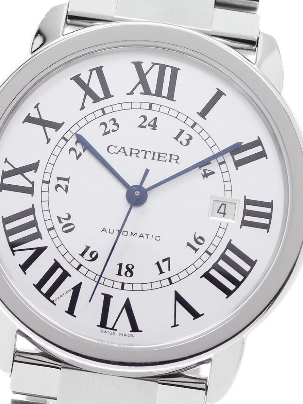 CARTIER Ronde Solo de Cartier XL W6701011 Date Automatic Men's Watch_957873